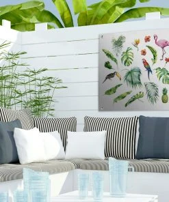 MuchoWow Outdoor-Poster 50x50 Dschungel - -Gartenaccessoires Verkäufe 2022 98ccf48dbc6049b78993d2e4078a85a2