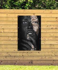 MuchoWow Outdoor-Poster 80x120 Frau - -Gartenaccessoires Verkäufe 2022 98d9bde32e7248f88e884134c8a7d820