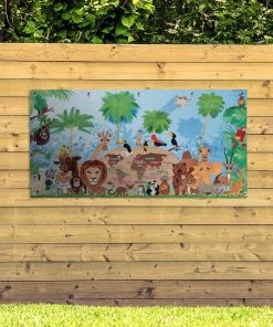 MuchoWow Outdoor-Poster 160x80 Tiere - Wald - -Gartenaccessoires Verkäufe 2022 98f5965dd29a464e90f66853117dd392 1