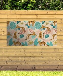 MuchoWow Outdoor-Poster 200x100 Blätter - -Gartenaccessoires Verkäufe 2022 99e7ba5551f3413386b152e63a4cb84e