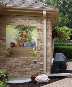 MuchoWow Outdoor-Poster 100x100 Regale - -Gartenaccessoires Verkäufe 2022 9b4c0938ec8640edb4e9be058a62b221