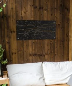 MuchoWow Outdoor-Poster 80x40 Marmor - Schwarz -Gartenaccessoires Verkäufe 2022 9bf5d1c35aad4901ad2c224a1e3df4b5