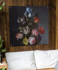 MuchoWow Outdoor-Poster 100x100 Blumen in -Gartenaccessoires Verkäufe 2022 9c65a448a1aa4dc283a113f27aee518a