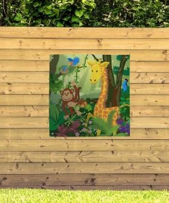 MuchoWow Outdoor-Poster 100x100 Tropisch - -Gartenaccessoires Verkäufe 2022 9cfaba605336434287da7c107470501a