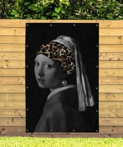 MuchoWow Outdoor-Poster 120x180 Das Mädchen -Gartenaccessoires Verkäufe 2022 9d0eb7bbfc37430b8132b0b6d1d34abb