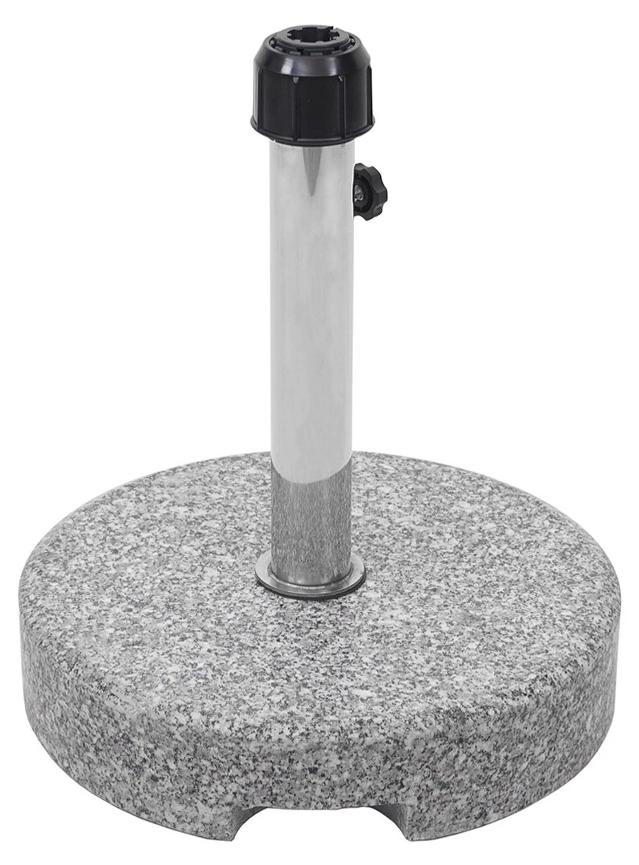 Sonnenschirmständer HWC-F92 - Grau - 39 x 46 x 39 cm 4 Sonnenschirmständer HWC-F92 - Grau - 39 x 46 x 39 cm – Bild 2