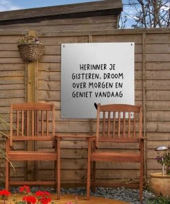 MuchoWow Outdoor-Poster 50x50 Sprichwörter - -Gartenaccessoires Verkäufe 2022 9e4154dff06649d1b732839ee830c9ad