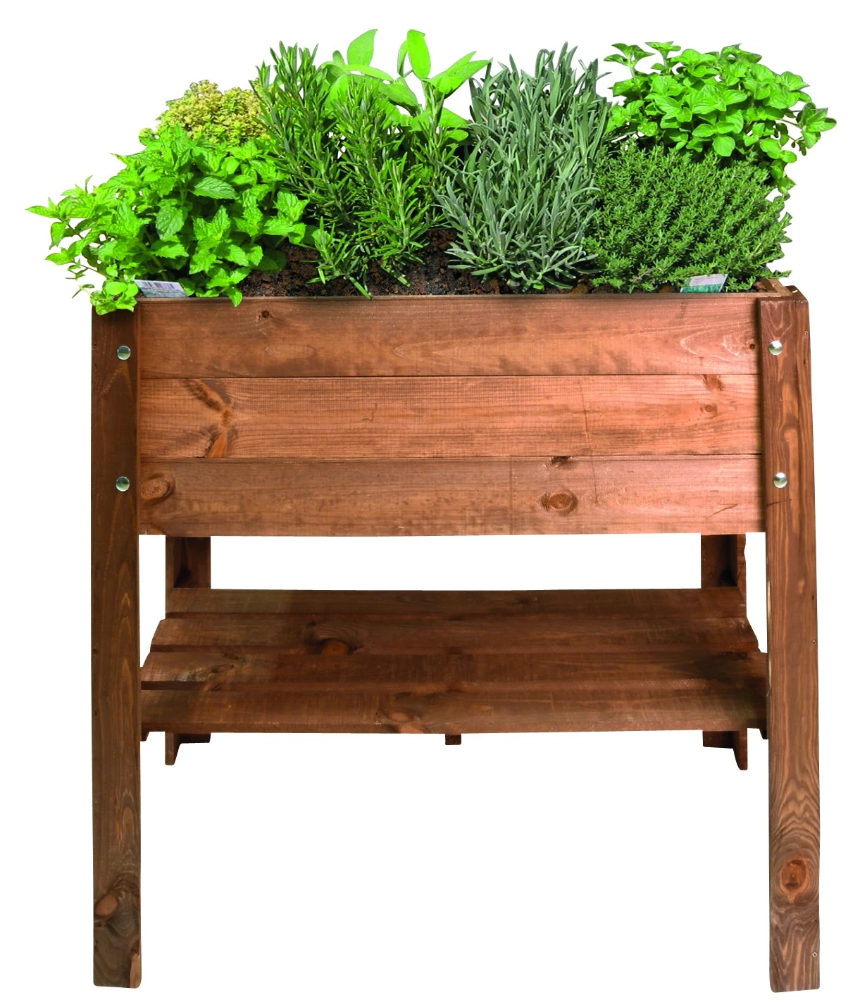 Dynamic24 Holz Hochbeet Pflanzkasten 3 Dynamic24 Holz Hochbeet Pflanzkasten