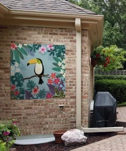 MuchoWow Outdoor-Poster 100x100 Tukan - -Gartenaccessoires Verkäufe 2022 9f3097a90da04c12a93de275ea9633ca