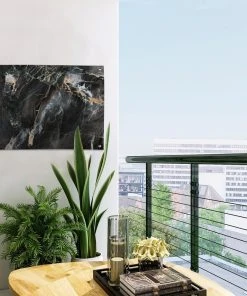 MuchoWow Outdoor-Poster 60x40 Marmor - Schwarz -Gartenaccessoires Verkäufe 2022 a081f876bf5c41d6b1b2cde9c50967f7