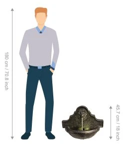 Teamson home Wandwasserbrunnen VFD8433-EU 9 Teamson home Wandwasserbrunnen VFD8433-EU -Gartenaccessoires Verkäufe 2022 a11405c7b2624166adf4f78e3c5fdfeb