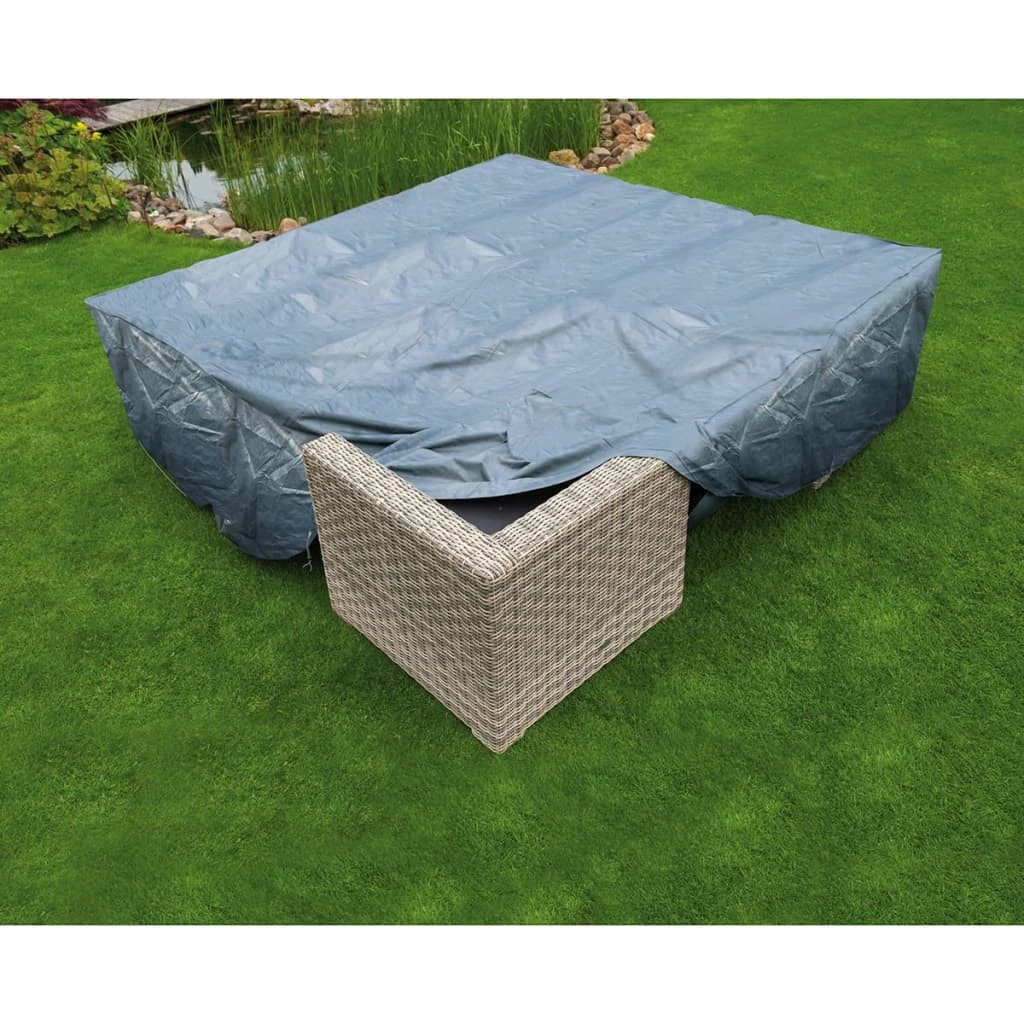 NATURE Schaukelabdeckung - Nature Gartenmöbelabdeckung für niedrigen Tisch Stühle 325x205x70 cm 4 NATURE Schaukelabdeckung - Nature Gartenmöbelabdeckung für niedrigen Tisch Stühle 325x205x70 cm – Bild 2
