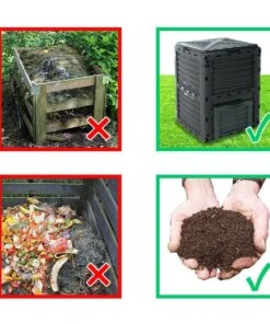 Progarden Komposter, Gartenkomposter, 300l -Gartenaccessoires Verkäufe 2022 a16a090f6beb4b42aebb9611185c817d