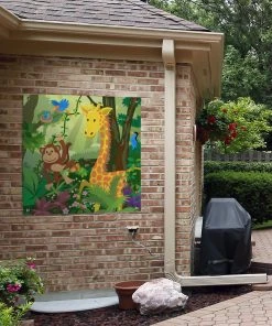 MuchoWow Outdoor-Poster 100x100 Tropisch - -Gartenaccessoires Verkäufe 2022 a455b7fd8c14486b928caa1c75632be0