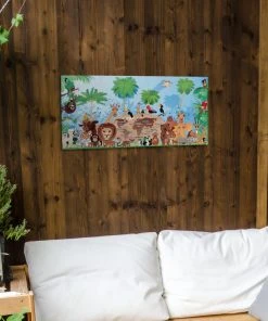 MuchoWow Outdoor-Poster 80x40 Tiere - Wald - -Gartenaccessoires Verkäufe 2022 a578781871ec403290652f6136cf80fb