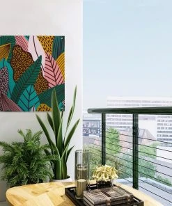 MuchoWow Outdoor-Poster 50x50 Blätter - Farbe -Gartenaccessoires Verkäufe 2022 a72c6a0dd5a34c1f8494067fc89f5d8d