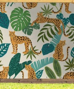 MuchoWow Outdoor-Poster 200x200 Leopard - -Gartenaccessoires Verkäufe 2022 a7658128e0e04199ada3ab7f7cb31829