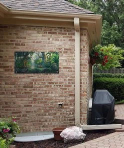 MuchoWow Outdoor-Poster 80x40 Wald - Malerei - -Gartenaccessoires Verkäufe 2022 a7a27e1667c34f5c9673c8f262af235b