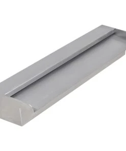 VidaXL Pool-Wasserfall Fontäne Rechteckig - vidaXL Pool-Wasserfall Fontäne Rechteckig Edelstahl 45 cm