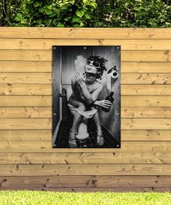 MuchoWow Outdoor-Poster 80x120 Frau - Rauchen -Gartenaccessoires Verkäufe 2022 aac81e7375d54d5cb545998725062401