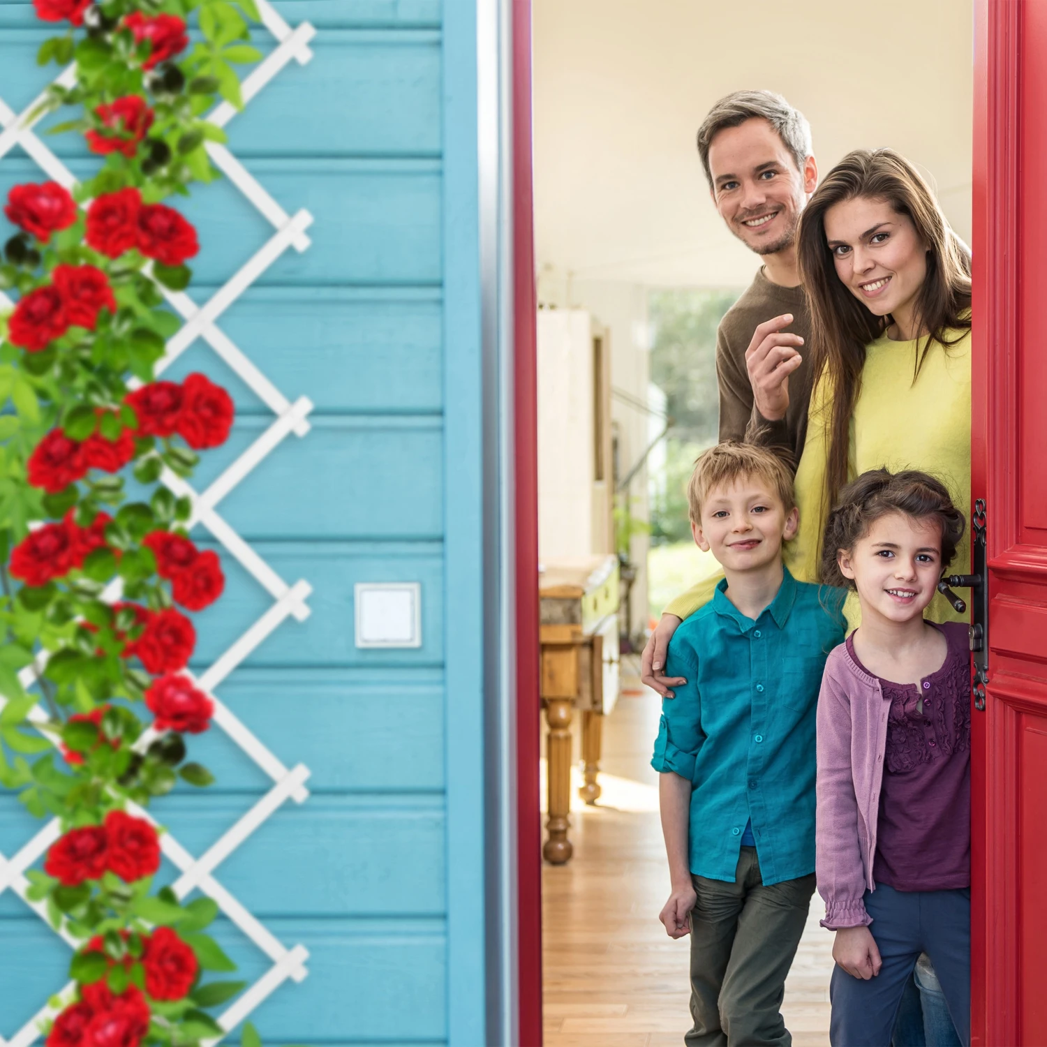 Relaxdays Ausziehbares Rankgitter 3er Set 180 cm 5 Relaxdays Ausziehbares Rankgitter 3er Set 180 cm – Bild 3