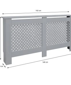 ML-Design Heizkörperverkleidung 152x19x82 cm Grau - 56 x 8 x 155 cm 13 ML-Design Heizkörperverkleidung 152x19x82 cm Grau - 56 x 8 x 155 cm -Gartenaccessoires Verkäufe 2022 ab9fcda001b94c8e8a52d33a0043f0e7