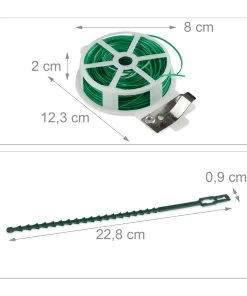 Relaxdays 2 x Pflanzenhalter Set 110-teilig -Gartenaccessoires Verkäufe 2022 ac5921ef6dcd4ad9bf0f02168f62a657 1