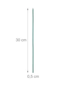 Relaxdays Grüne Pflanzstäbe 30 cm im 50er Set -Gartenaccessoires Verkäufe 2022 aea26ce8095344a9845491b292ee972e