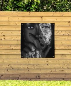 MuchoWow Outdoor-Poster 100x100 Weiblich - -Gartenaccessoires Verkäufe 2022 aea650e919d240858a783e33e21bee26