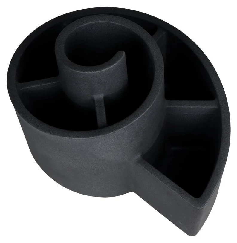 Dynamic24 XL Kübel Pflanzkübel Kräuter Schnecke 6 Dynamic24 XL Kübel Pflanzkübel Kräuter Schnecke – Bild 4