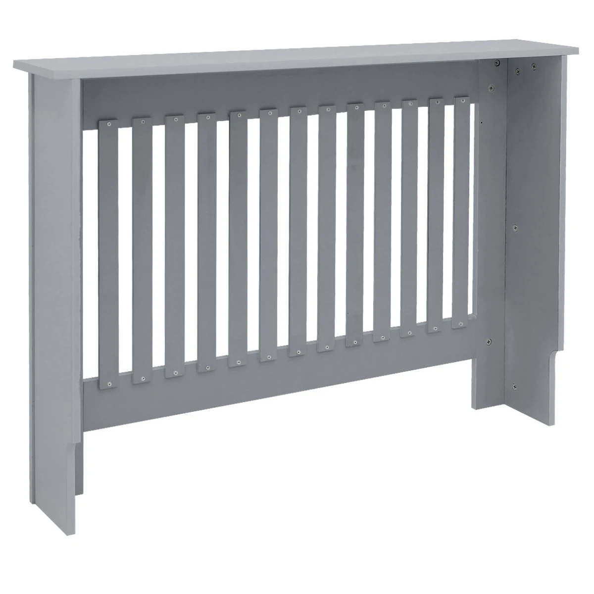 ML-Design Heizkörperverkleidung 112x19x82 cm Grau - 33 x 10 x 115 cm 5 ML-Design Heizkörperverkleidung 112x19x82 cm Grau - 33 x 10 x 115 cm – Bild 3