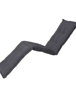 Madison Auflage Panama II (für Gartenliege) - Dunkelgrau