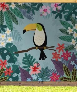 MuchoWow Outdoor-Poster 200x200 Tukan - -Gartenaccessoires Verkäufe 2022 b01c2169034b4dc58555119867bcd669