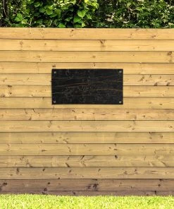 MuchoWow Outdoor-Poster 80x40 Marmor - Schwarz -Gartenaccessoires Verkäufe 2022 b1ebd98c058b437cae4a4a4ca57a678d