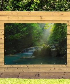 MuchoWow Outdoor-Poster 180x120 Dschungel - -Gartenaccessoires Verkäufe 2022 b346a4c8422f46178757058401112bb2