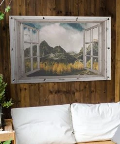 MuchoWow Outdoor-Poster 120x80 Aussicht - Berg -Gartenaccessoires Verkäufe 2022 b41cd0c7932349dc97b00080907f39bc