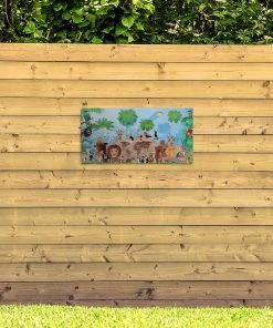MuchoWow Outdoor-Poster 80x40 Tiere - Wald - -Gartenaccessoires Verkäufe 2022 b421789dedee473ca489fb51fb0e5577