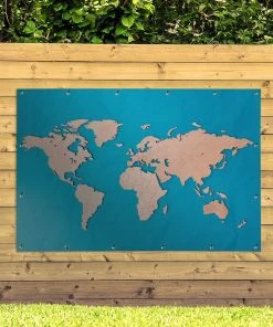 MuchoWow Outdoor-Poster 180x120 Weltkarte - -Gartenaccessoires Verkäufe 2022 b4368d1724a341a09a613c7b3e887310