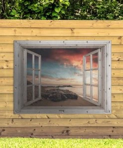 MuchoWow Outdoor-Poster 160x120 Aussicht - -Gartenaccessoires Verkäufe 2022 b517ce666dd840f69f46909f91b42bd7