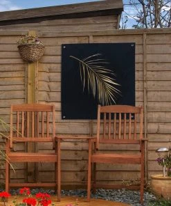 MuchoWow Outdoor-Poster 50x50 Pflanzen - Gold -Gartenaccessoires Verkäufe 2022 b54dafca8ba8435fa4a7f7a081b910fc