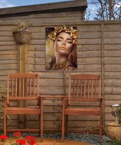 MuchoWow Outdoor-Poster 30x40 Frau - Blumen - -Gartenaccessoires Verkäufe 2022 b6fa870e8c4f42ac8391a65253a34327