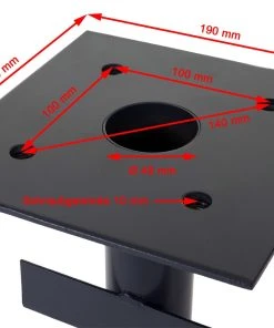 Bodenhülse HWC-A96 Ø 49mm für Schirme - Standard -Gartenaccessoires Verkäufe 2022 b72e382affb24100ae80f4c50f764de6