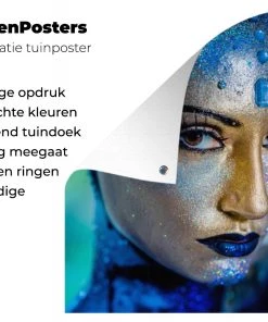 MuchoWow Outdoor-Poster 80x120 Frau - Gold - -Gartenaccessoires Verkäufe 2022 b8e169970b4a492898884a1f6fef1dc1.cropped 45 19 1455 962.processed