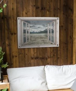 MuchoWow Outdoor-Poster 80x60 Aussicht - Berg -Gartenaccessoires Verkäufe 2022 b92b9d29618f446bb44a3caef271c4d7