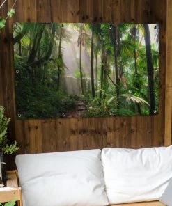 MuchoWow Outdoor-Poster 120x80 Dschungel - -Gartenaccessoires Verkäufe 2022 b9bf9ec7a69149a6ad573ce605ff5a7c