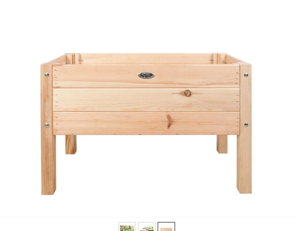 Dynamic24 Holz Mini Hochbeet Kinder Frühbeet 3 Dynamic24 Holz Mini Hochbeet Kinder Frühbeet