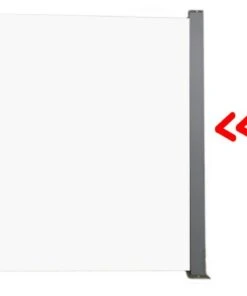 909 Outdoor Ausziehbare Seitenmarkise - Beige - 170 x 170 x 173 cm