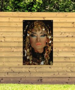 MuchoWow Outdoor-Poster 80x120 Frau - -Gartenaccessoires Verkäufe 2022 bcafed1daa0d41b1a9bc7665b6c598c0