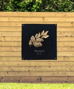 MuchoWow Outdoor-Poster 100x100 Blätter - -Gartenaccessoires Verkäufe 2022 be6af235425840daa1b8a6b8d4c5c597