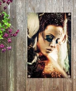 MuchoWow Outdoor-Poster 60x90 Frau - Gold - -Gartenaccessoires Verkäufe 2022 be8bbf16f109479e92d017eeca9a954c